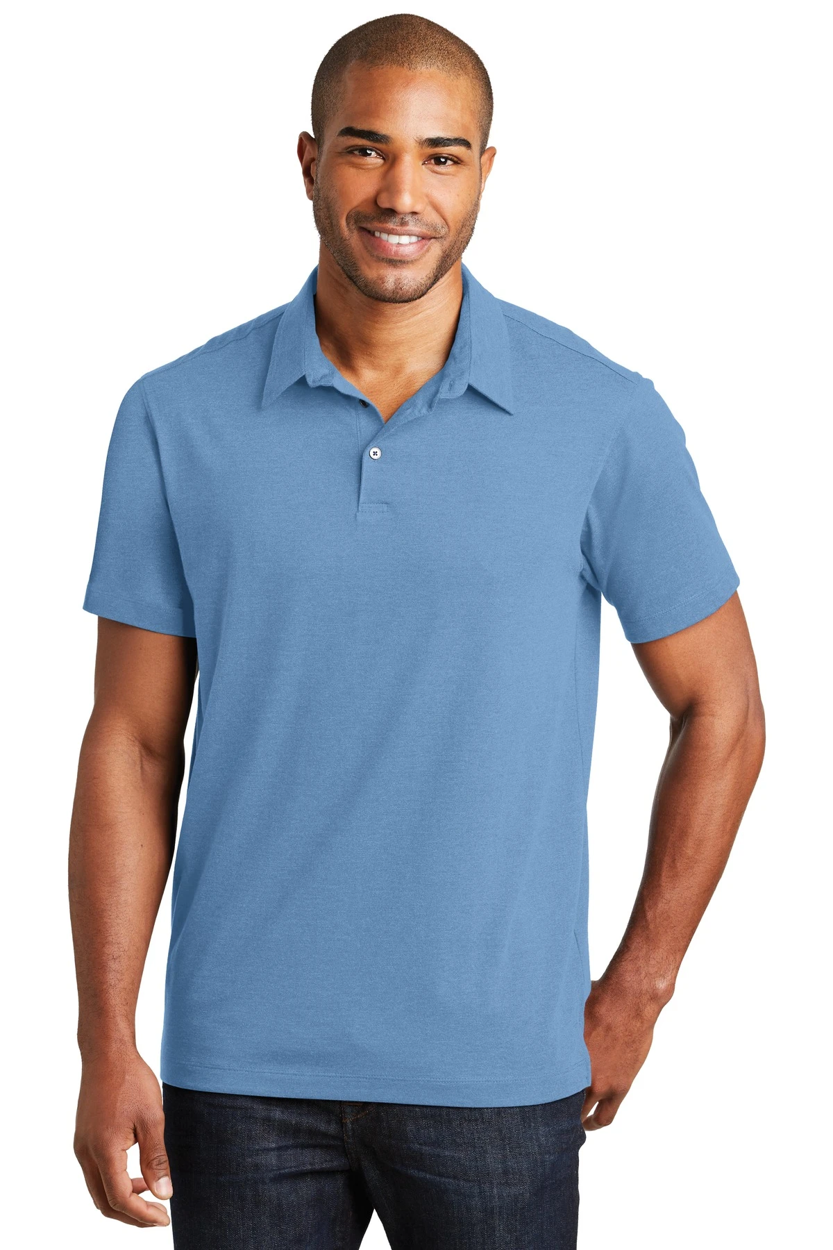 Meridian Cotton Blend Polo 6 Meridian Cotton Blend Polo - Image 4