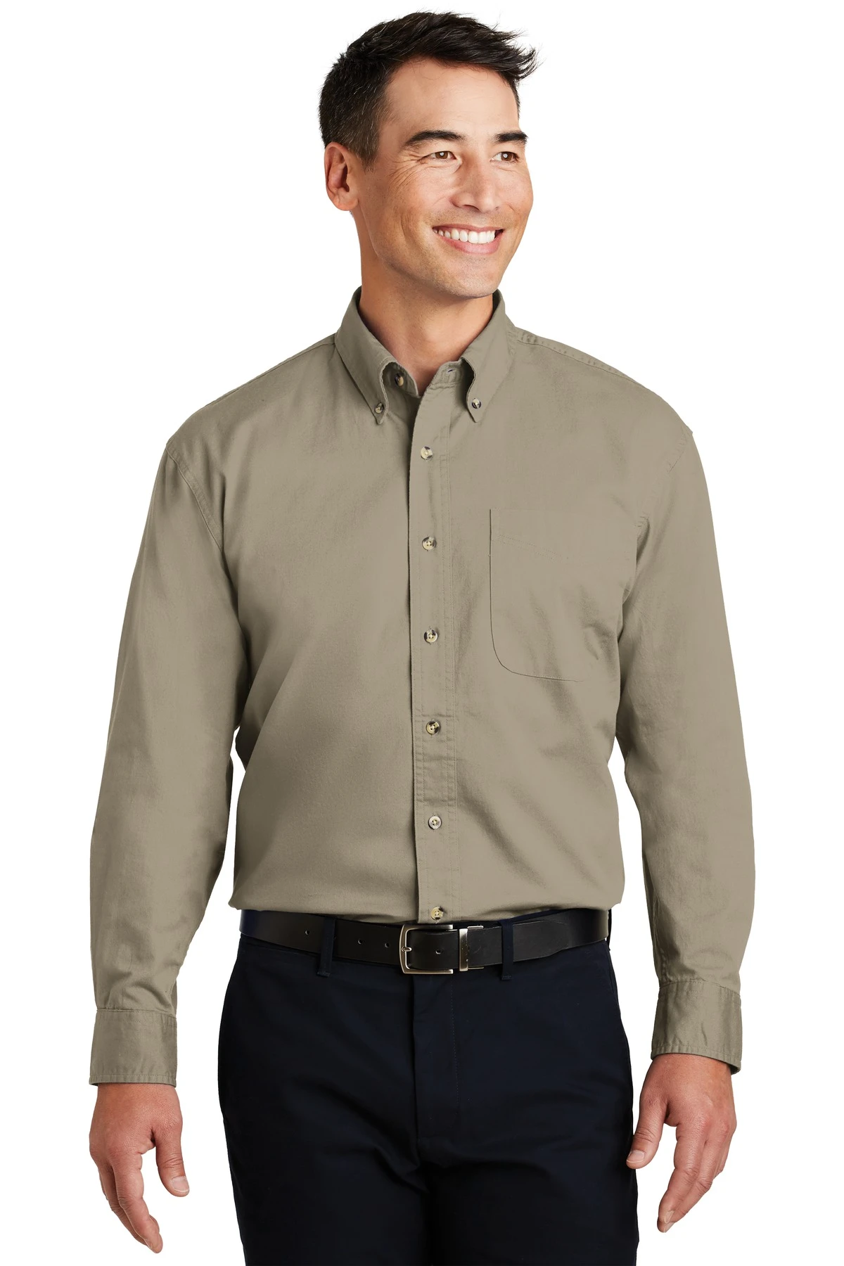 Long Sleeve Twill Shirt 7 Long Sleeve Twill Shirt - Image 5