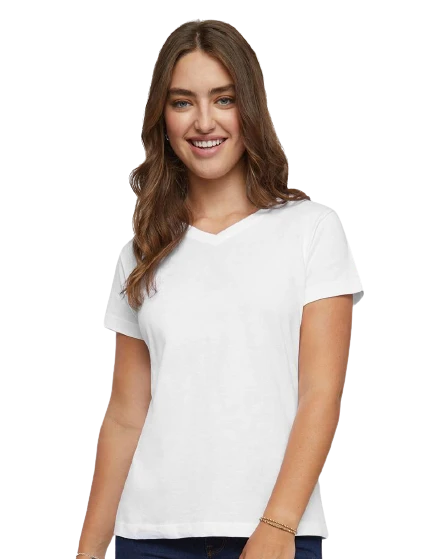 Ladies' Premium Jersey V-Neck T-Shirt 3 Ladies' Premium Jersey V-Neck T-Shirt