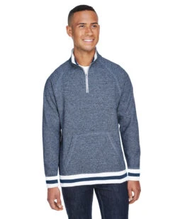Adult Unisex Peppered Fleece Quarter-Zip 21 Adult Unisex Peppered Fleece Quarter-Zip -Jiffyshirts Sales Store 3e80ce46d64176