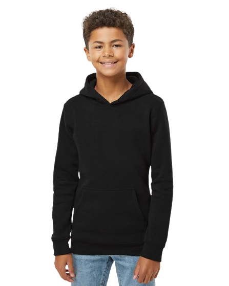 Youth Unisex Triblend Fleece Hooded Sweatshirt 7 Youth Unisex Triblend Fleece Hooded Sweatshirt - Image 5