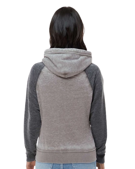 Ladies' Zen Contrast Pullover Hood 5 Ladies' Zen Contrast Pullover Hood - Image 3