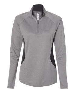 ADIDAS Women's Lightweight Quarter-Zip Pullover 16 ADIDAS Women's Lightweight Quarter-Zip Pullover -Jiffyshirts Sales Store 3f74910175b71b