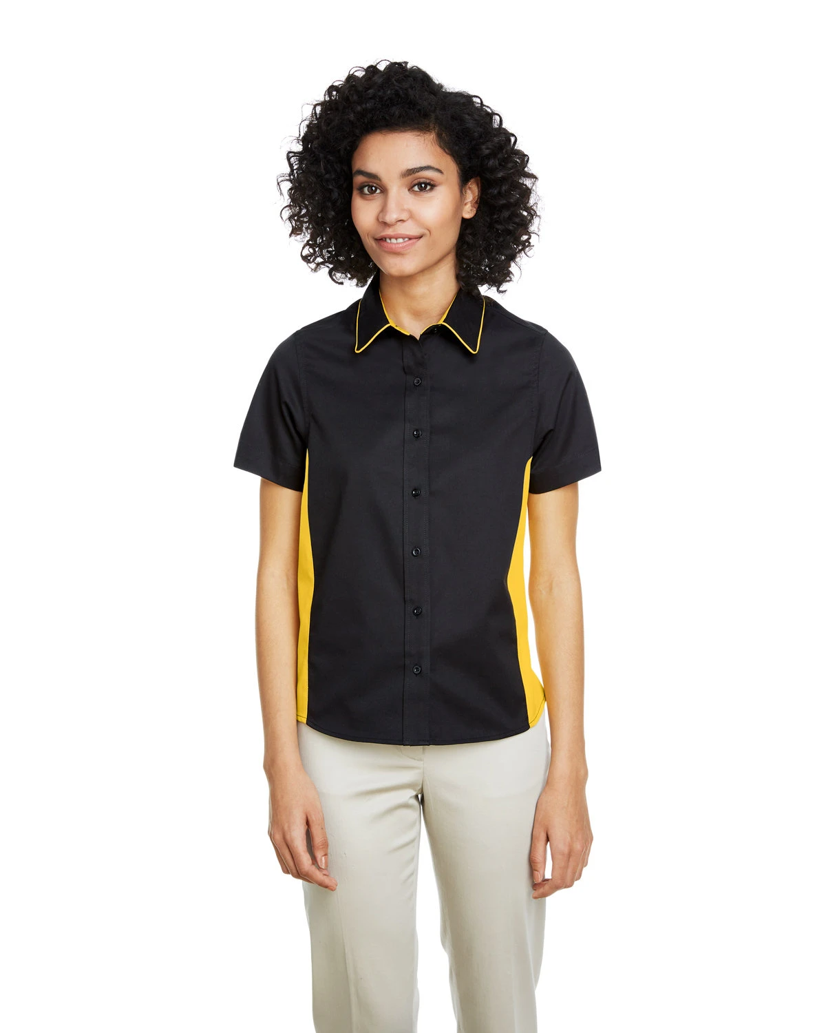 Ladies' Flash IL Colorblock Short Sleeve Shirt 8 Ladies' Flash IL Colorblock Short Sleeve Shirt - Image 6