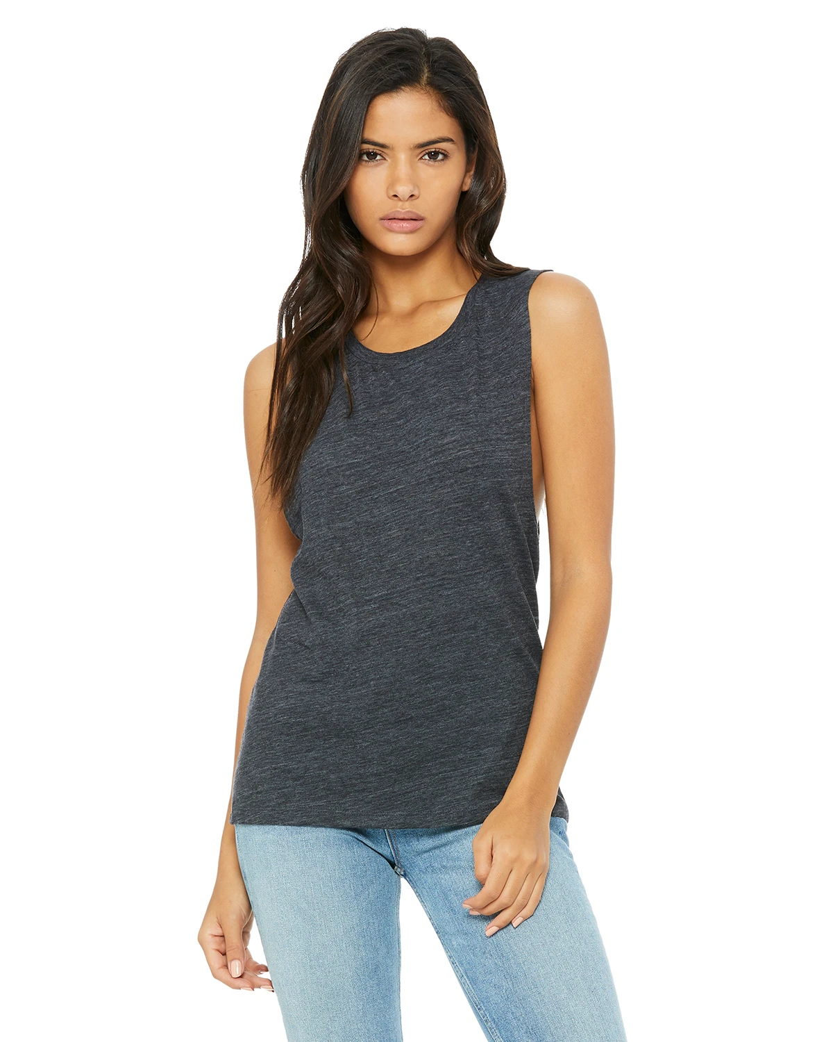 Ladies' Flowy Scoop Muscle Tank 17 Ladies' Flowy Scoop Muscle Tank - Image 15