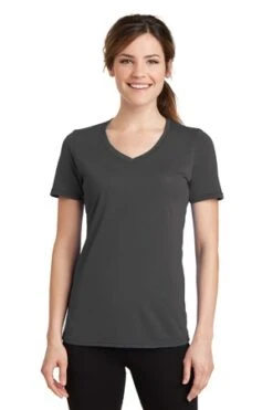 Ladies Performance Blend V-Neck Tee -Jiffyshirts Sales Store 405cf1791526e0