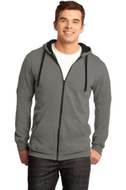 District Unisex The Concert Fleece Full-Zip Hoodie -Jiffyshirts Sales Store 4071e680f74f1b