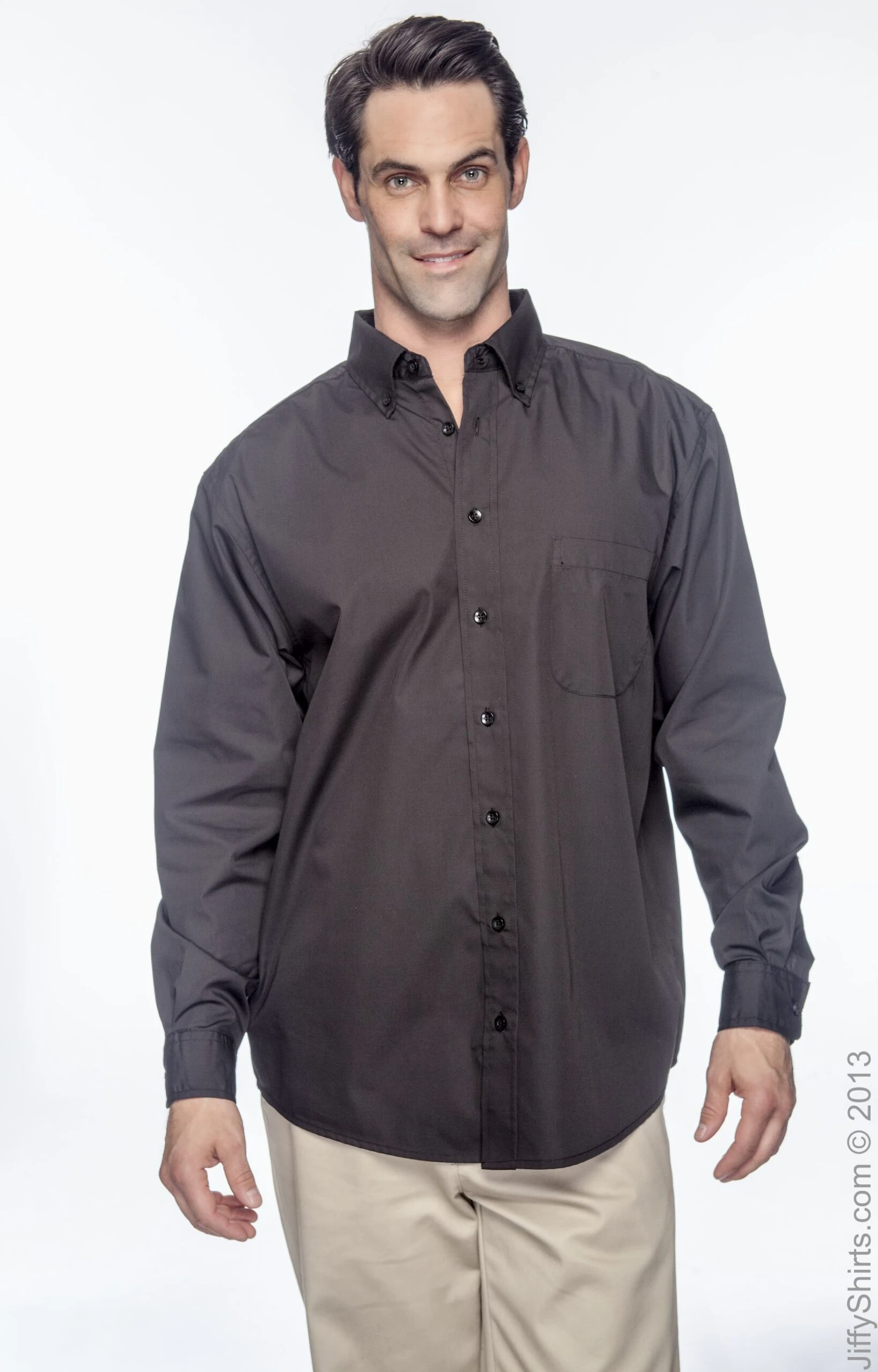 Men's 3.1 Oz. Essential Poplin 9 Men's 3.1 Oz. Essential Poplin - Image 7