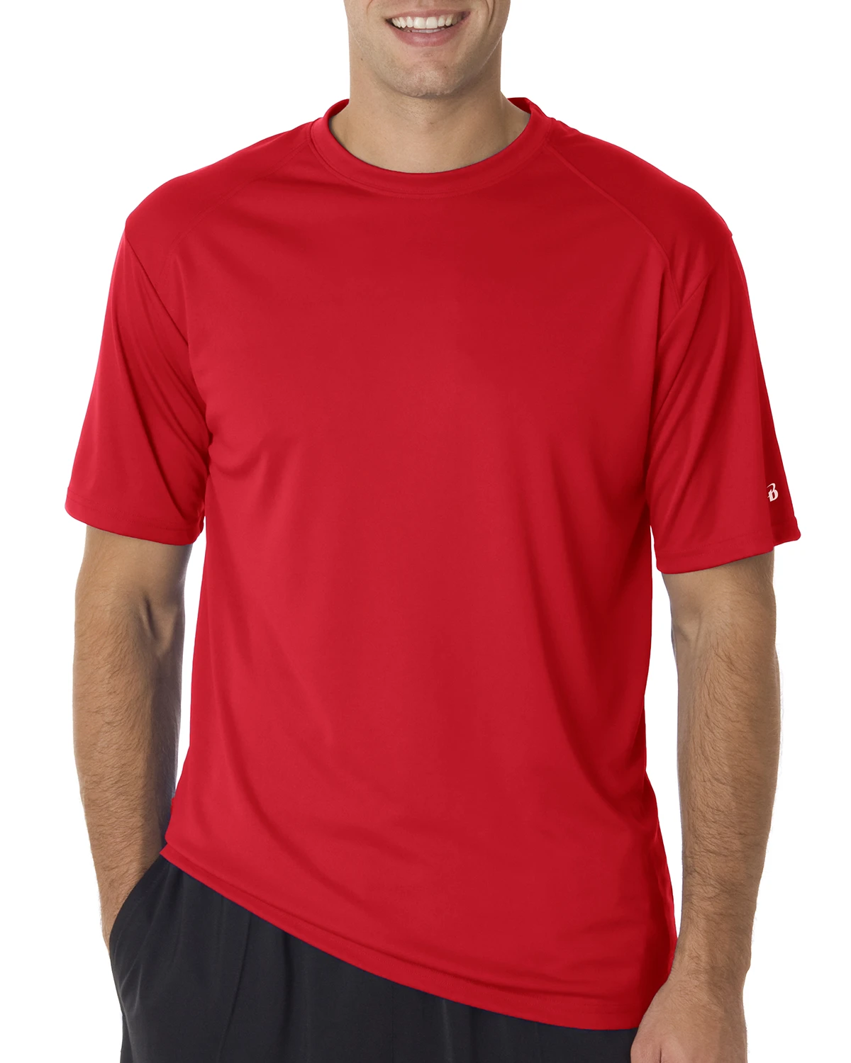 BADGER Unisex B-Core Sport Shoulders T-Shirt 12 BADGER Unisex B-Core Sport Shoulders T-Shirt - Image 10