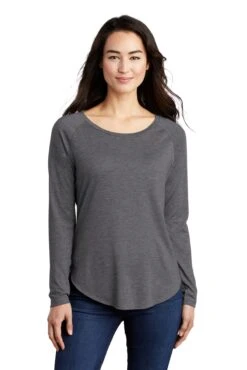 Ladies PosiCharge Long Sleeve Tri-Blend Wicking Scoop Neck Raglan Tee 19 Ladies PosiCharge Long Sleeve Tri-Blend Wicking Scoop Neck Raglan Tee -Jiffyshirts Sales Store 423c12597cbe54