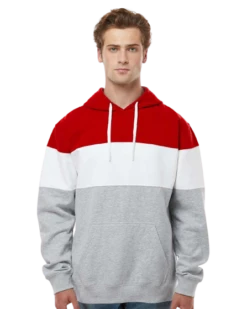 Adult Unisex Varsity Fleece Colorblocked Hooded Sweatshirt 21 Adult Unisex Varsity Fleece Colorblocked Hooded Sweatshirt -Jiffyshirts Sales Store 424dff169b7b46