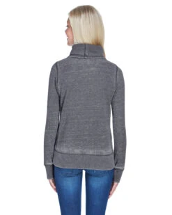 Ladies' Zen Fleece Cowl Neck -Jiffyshirts Sales Store 42686a0ea42639