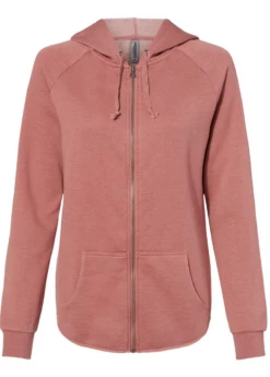Women's California Wave Wash Full-Zip Hooded Sweatshirt -Jiffyshirts Sales Store 429375180e1dec