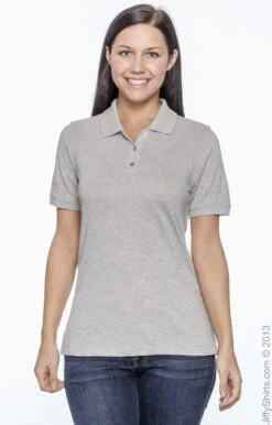 Ladies' 5.6 Oz. Easy Blend™ Polo -Jiffyshirts Sales Store 4377A5526261E2