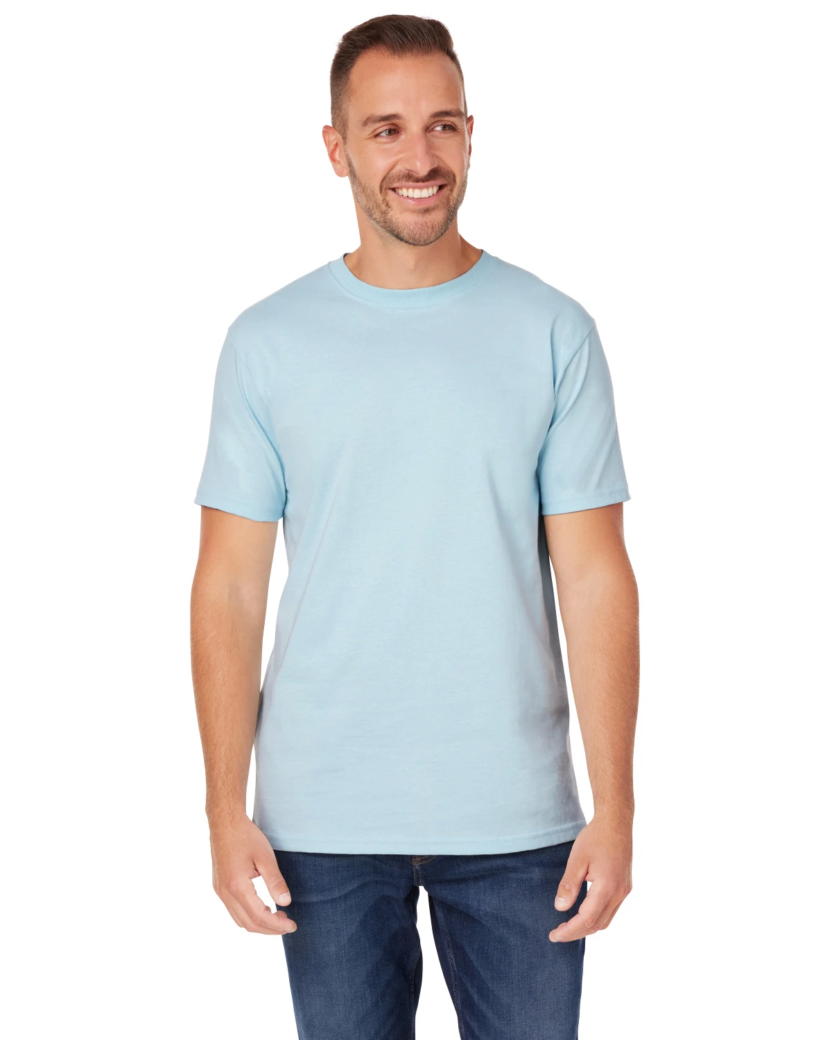 Men's 5.5 Oz., 100% Organic Cotton Classic Short-Sleeve T-Shirt 16 Men's 5.5 Oz., 100% Organic Cotton Classic Short-Sleeve T-Shirt - Image 14