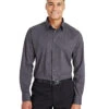 CrownLux Performance™ Men's Tonal Mini Check Shirt 2 CrownLux Performance™ Men's Tonal Mini Check Shirt -Jiffyshirts Sales Store 438e7edb8e22c4