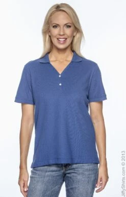 Ladies' Pima Piqué Short-Sleeve Y-Collar Polo 28 Ladies' Pima Piqué Short-Sleeve Y-Collar Polo -Jiffyshirts Sales Store 4392821808E0A5