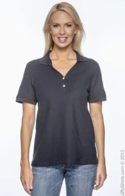 Ladies' Pima Piqué Short-Sleeve Y-Collar Polo