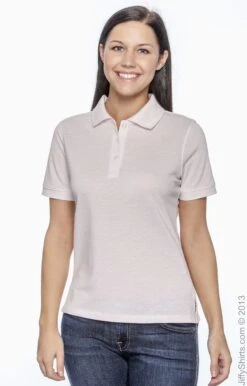 Ladies' 5.6 Oz. Easy Blend™ Polo -Jiffyshirts Sales Store 43B2C5B9463247
