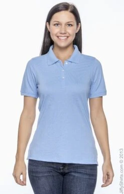 Ladies' 5.6 Oz. Easy Blend™ Polo -Jiffyshirts Sales Store 43B67C1F16DF02