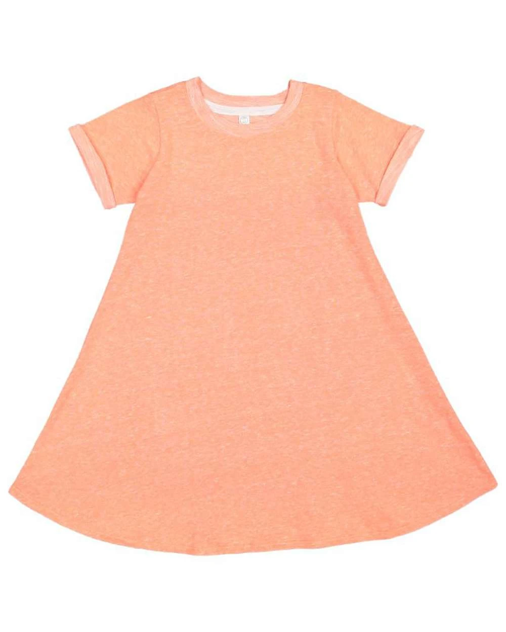 Youth Girls' Melange French Terry Dress 4 Youth Girls' Melange French Terry Dress - Image 2