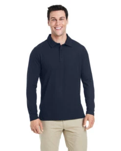 Men's Fusion ChromaSoft™ Long-Sleeve Pique Polo 11 Men's Fusion ChromaSoft™ Long-Sleeve Pique Polo -Jiffyshirts Sales Store 44314de5ecfe60