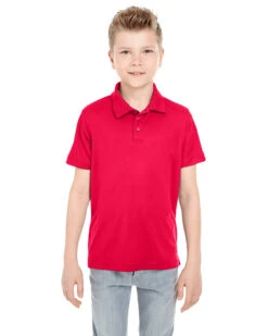 Youth Unisex Cool & Dry Mesh Piqué Polo