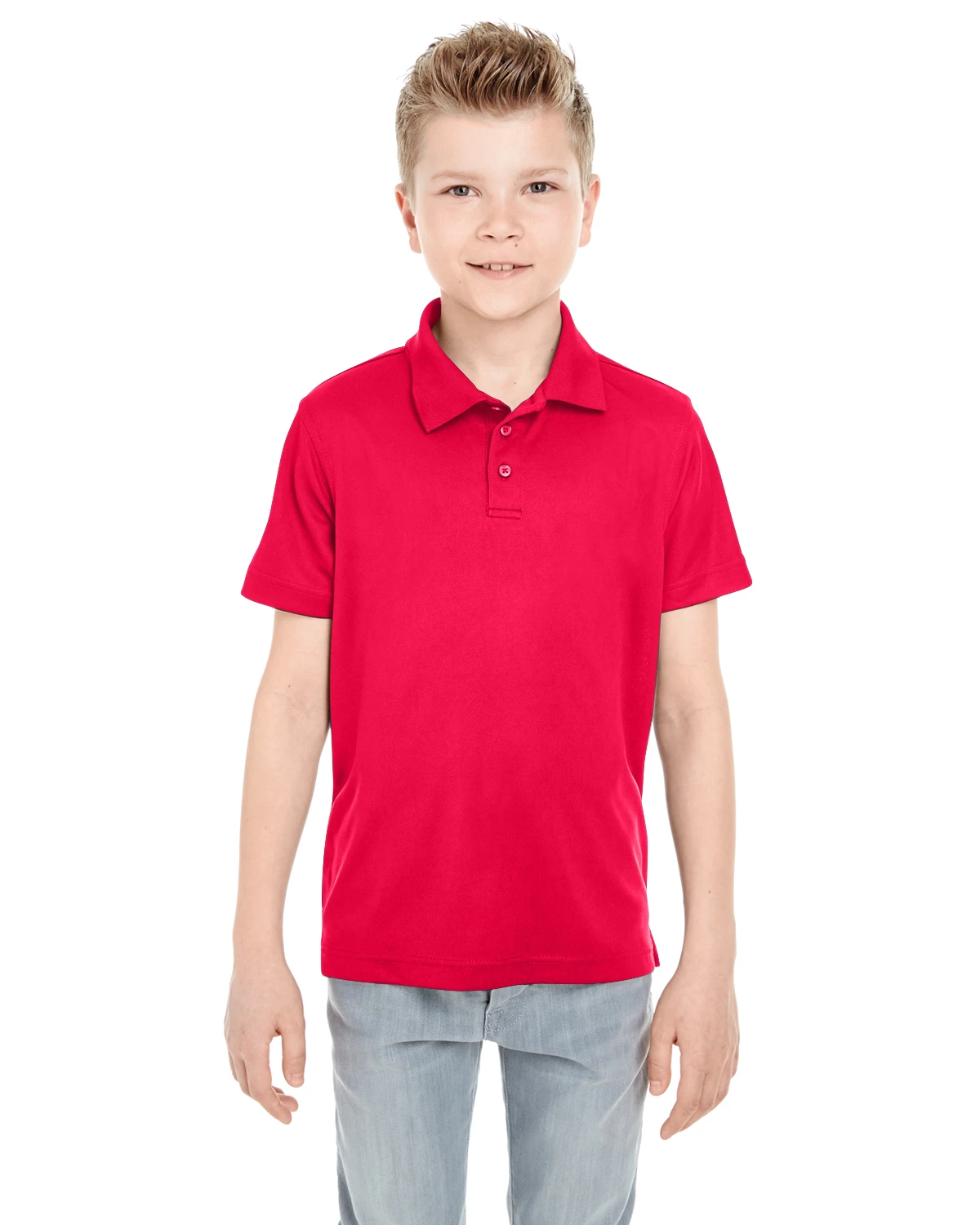 Youth Unisex Cool & Dry Mesh Piqué Polo 3 Youth Unisex Cool & Dry Mesh Piqué Polo