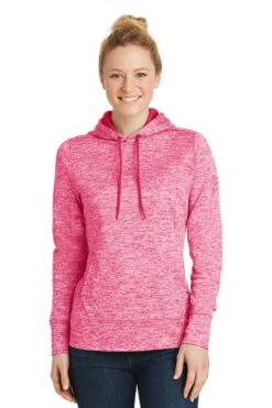Ladies PosiCharge Electric Heather Fleece Hooded Pullover 15 Ladies PosiCharge Electric Heather Fleece Hooded Pullover -Jiffyshirts Sales Store 44f465f742210f
