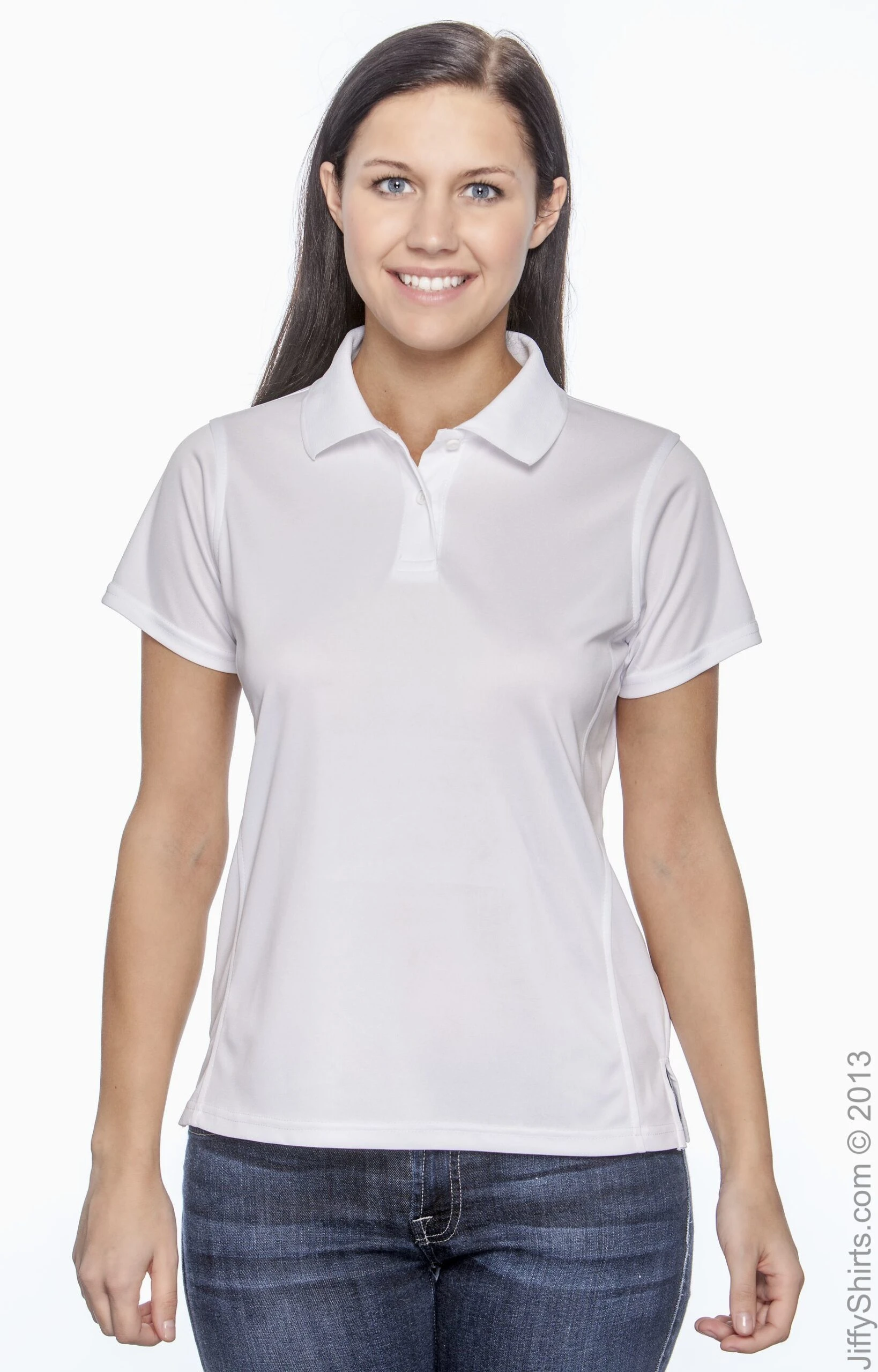 Ladies' 4 Oz. Polytech Polo 7 Ladies' 4 Oz. Polytech Polo - Image 5