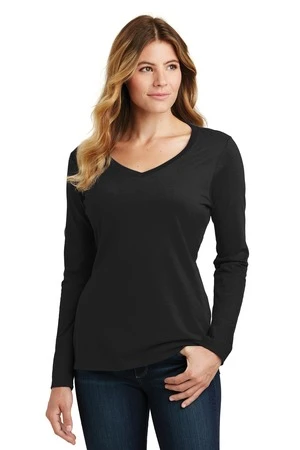 Ladies Long Sleeve Fan Favorite V-Neck Tee 12 Ladies Long Sleeve Fan Favorite V-Neck Tee - Image 10