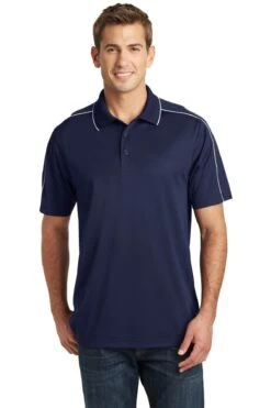 Men's Micropique Sport-Wick Piped Polo 17 Men's Micropique Sport-Wick Piped Polo -Jiffyshirts Sales Store 45ff72a4349fd3