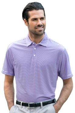 Pro Tonal Micro-Stripe Polo 18 Pro Tonal Micro-Stripe Polo -Jiffyshirts Sales Store 4601ee1deb8809
