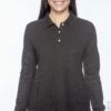 Ladies' Pima Piqué Long-Sleeve Polo -Jiffyshirts Sales Store 4641D63E1E24CD