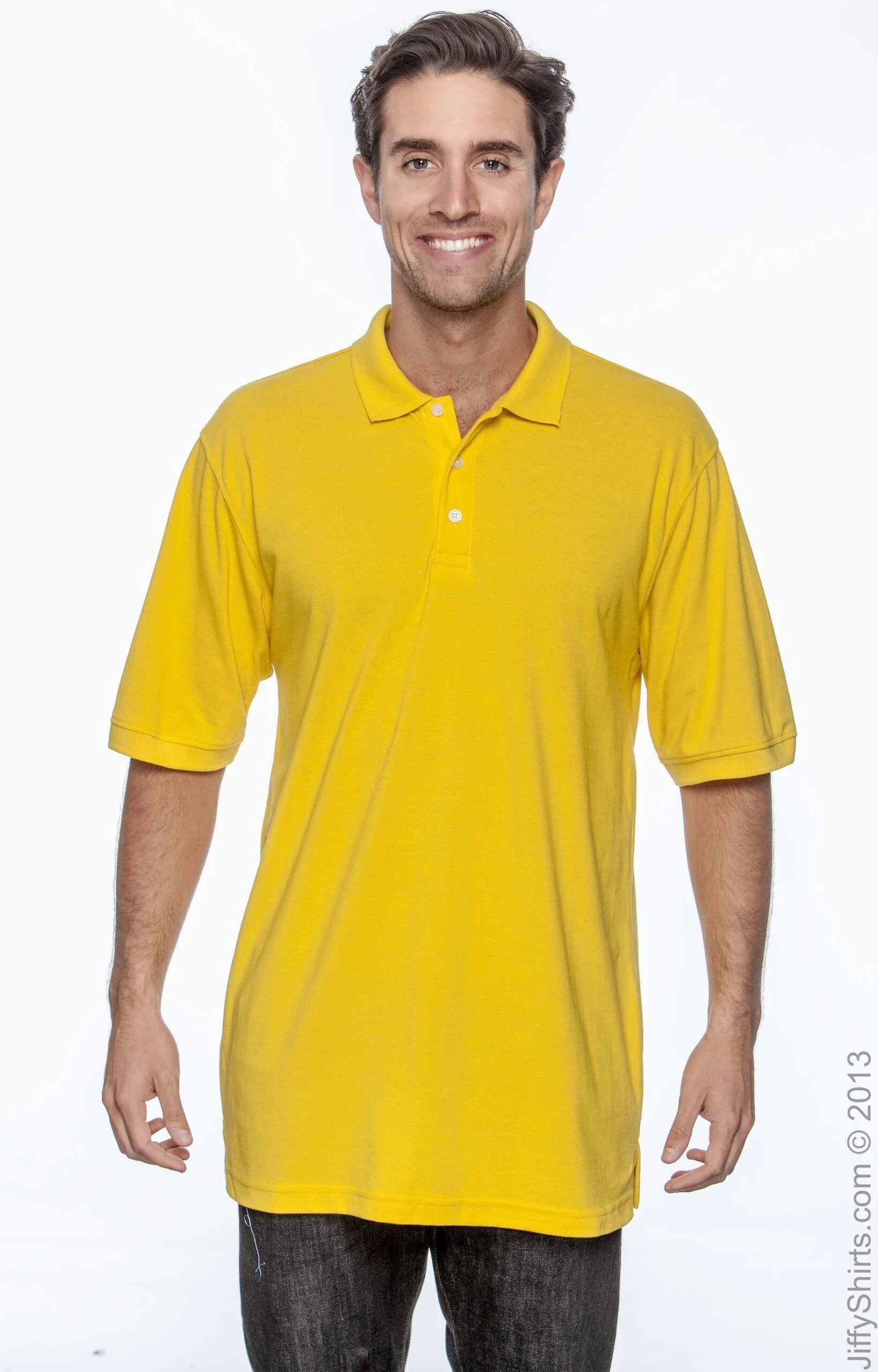 Men's 5.6 Oz. Easy Blend™ Polo 11 Men's 5.6 Oz. Easy Blend™ Polo - Image 9