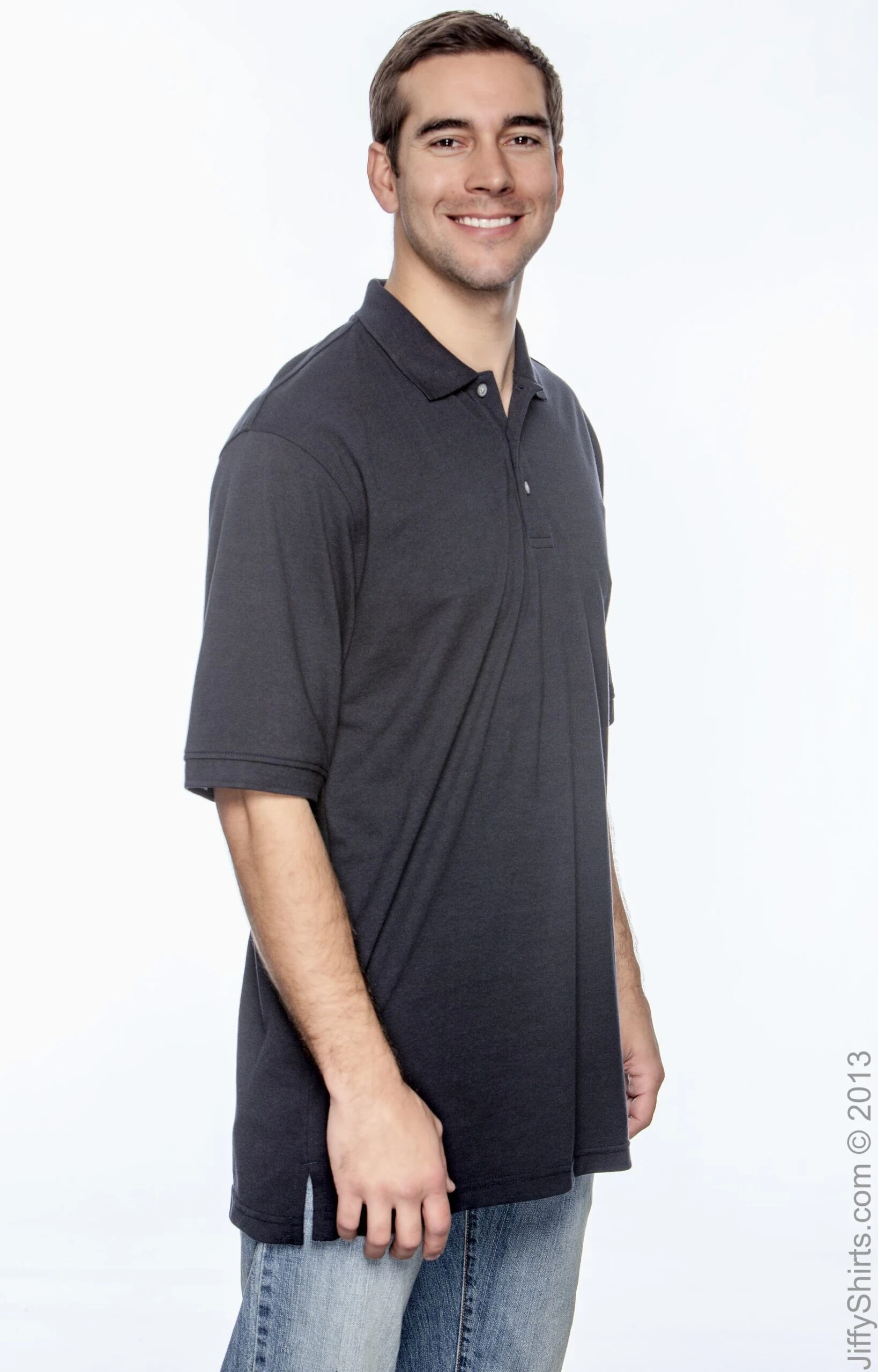 Men's 5.6 Oz. Easy Blend™ Polo 5 Men's 5.6 Oz. Easy Blend™ Polo - Image 3