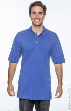 Men's 5.6 Oz. Easy Blend™ Polo 34 Men's 5.6 Oz. Easy Blend™ Polo -Jiffyshirts Sales Store 470403235F2BE1