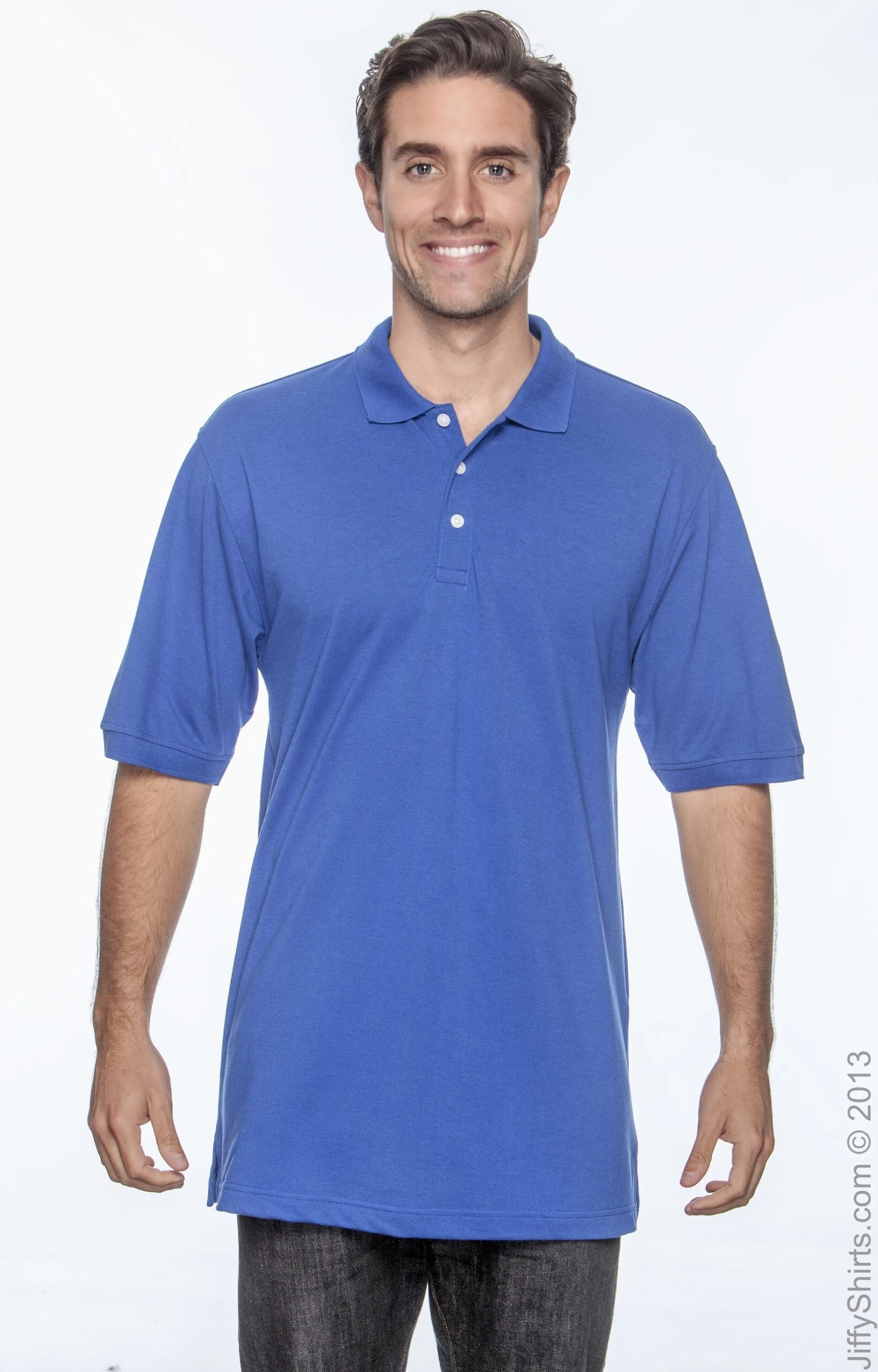 Men's 5.6 Oz. Easy Blend™ Polo 17 Men's 5.6 Oz. Easy Blend™ Polo - Image 15