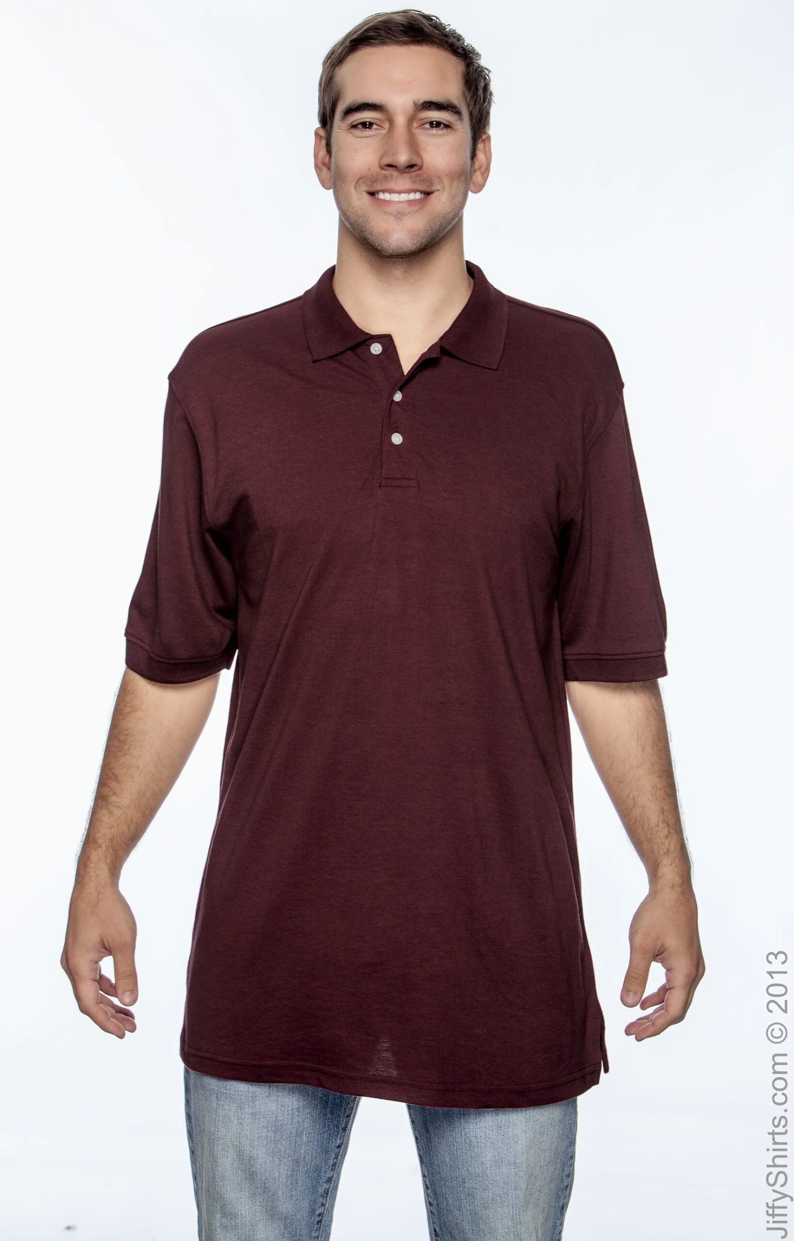 Men's 5.6 Oz. Easy Blend™ Polo 13 Men's 5.6 Oz. Easy Blend™ Polo - Image 11