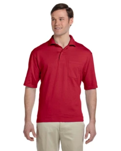 Jerzees Adult Unisex 5.6 Oz. SpotShieldâ„¢ Pocket Jersey Polo