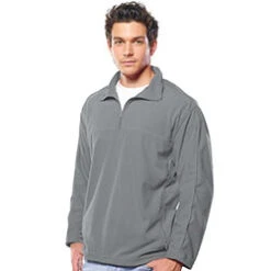 Unisex Microfleece Quarter-Zip Pullover -Jiffyshirts Sales Store 47d4bedfbe7532