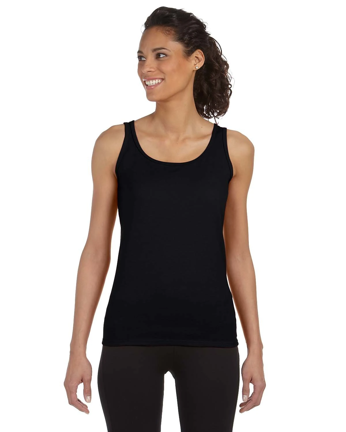 Gildan Ladies' Softstyle® 4.5 Oz. Fitted Tank 9 Gildan Ladies' Softstyle® 4.5 Oz. Fitted Tank - Image 7