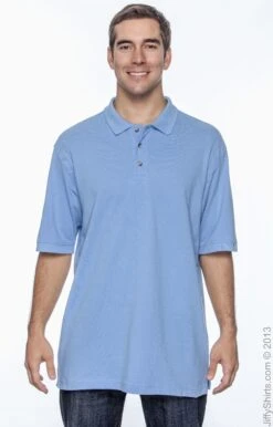 Men's 6 Oz. Ringspun Cotton Piqué Short-Sleeve Polo 27 Men's 6 Oz. Ringspun Cotton Piqué Short-Sleeve Polo -Jiffyshirts Sales Store 483FFABADCAE79