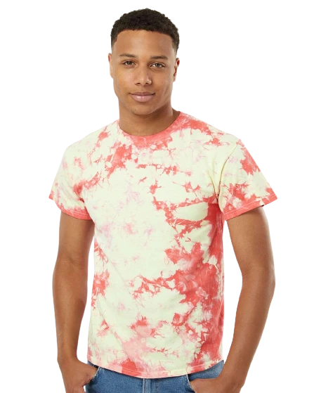 Unisex Crystal Tie Dye T-Shirt 8 Unisex Crystal Tie Dye T-Shirt - Image 6