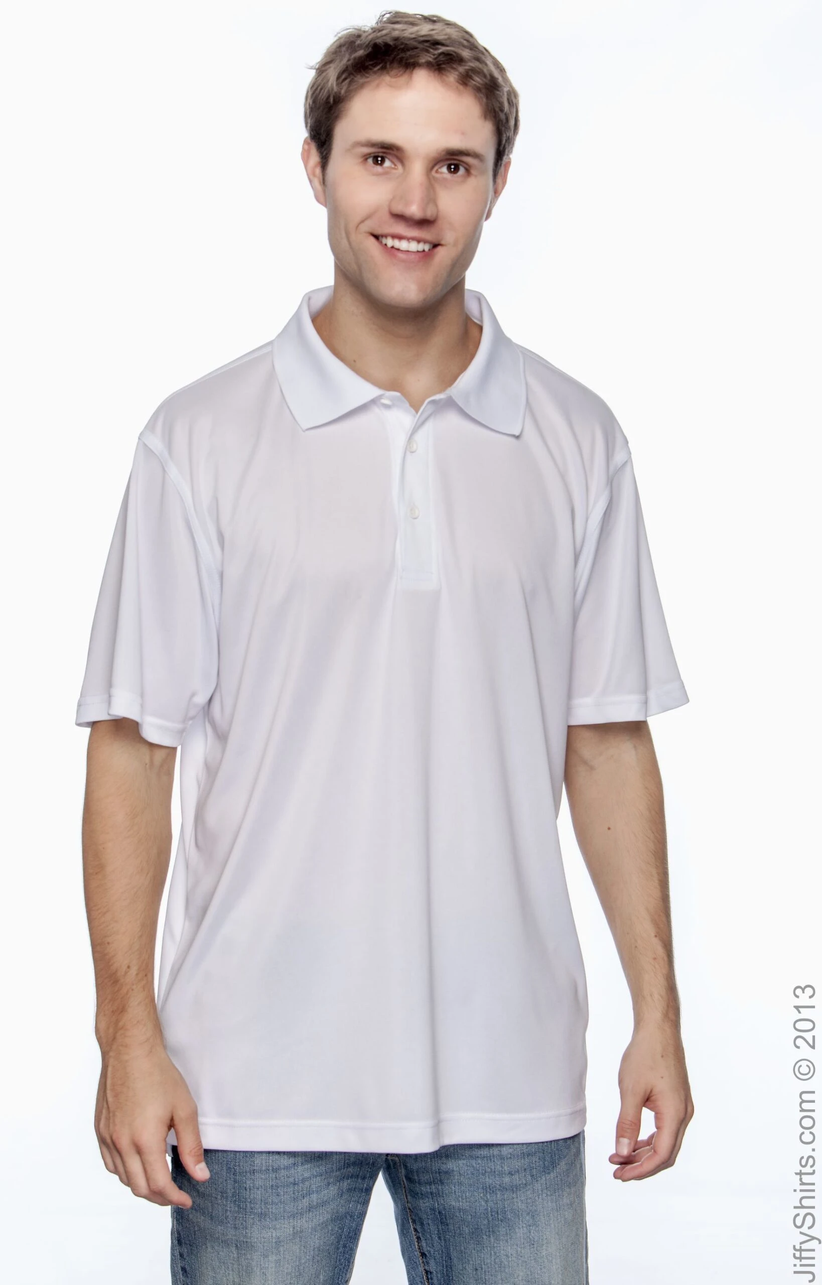 Men's 4 Oz. Polytech Polo 7 Men's 4 Oz. Polytech Polo - Image 5