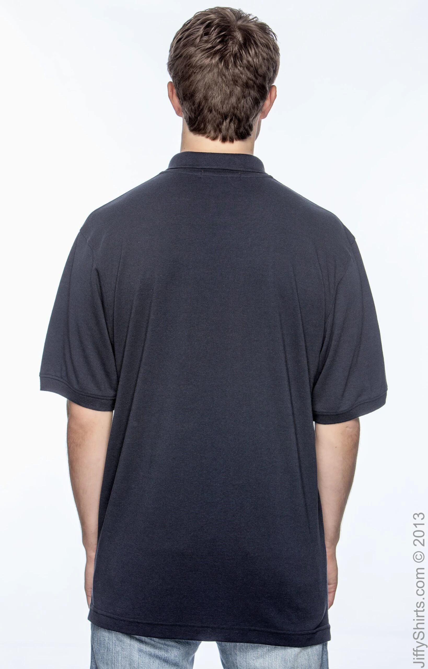 Unisex Men's 5.6 Oz. Easy Blend™ Polo With Pocket 6 Unisex Men's 5.6 Oz. Easy Blend™ Polo With Pocket - Image 4