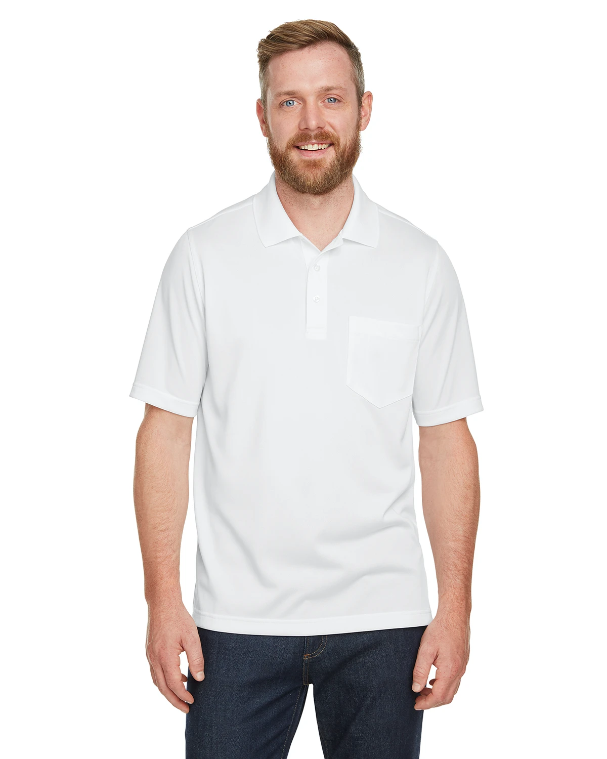 Men's Advantage Snag Protection Plus IL Pocket Polo 6 Men's Advantage Snag Protection Plus IL Pocket Polo - Image 4