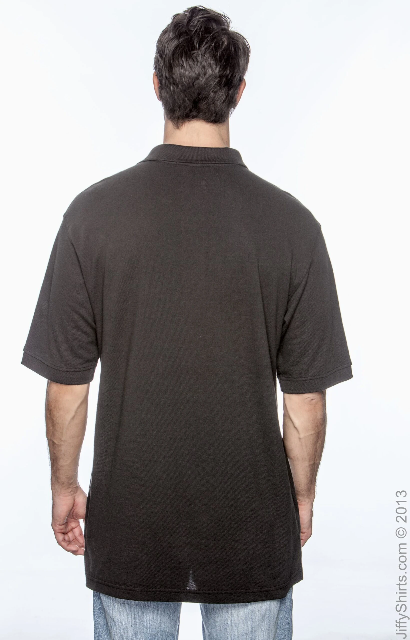 Men's 6 Oz. Ringspun Cotton Piqué Short-Sleeve Polo 5 Men's 6 Oz. Ringspun Cotton Piqué Short-Sleeve Polo - Image 4