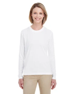 Ladies' Cool & Dry Performance Long-Sleeve Top 19 Ladies' Cool & Dry Performance Long-Sleeve Top -Jiffyshirts Sales Store 48f73f5e022c16