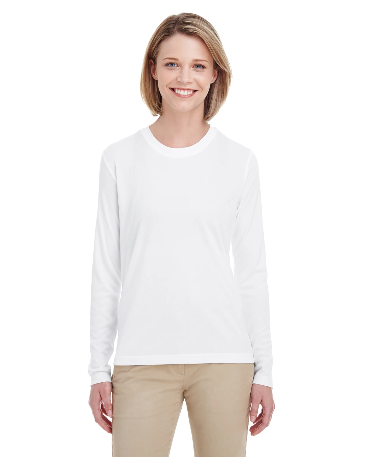 Ladies' Cool & Dry Performance Long-Sleeve Top 6 Ladies' Cool & Dry Performance Long-Sleeve Top - Image 4